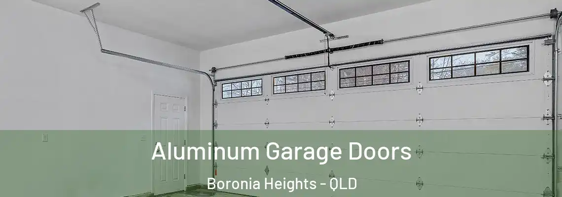 Aluminum Garage Doors Boronia Heights - QLD