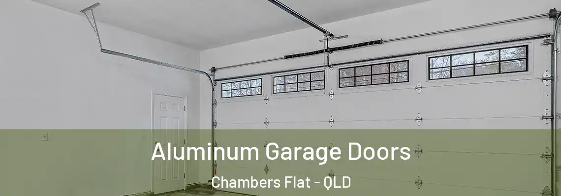 Aluminum Garage Doors Chambers Flat - QLD