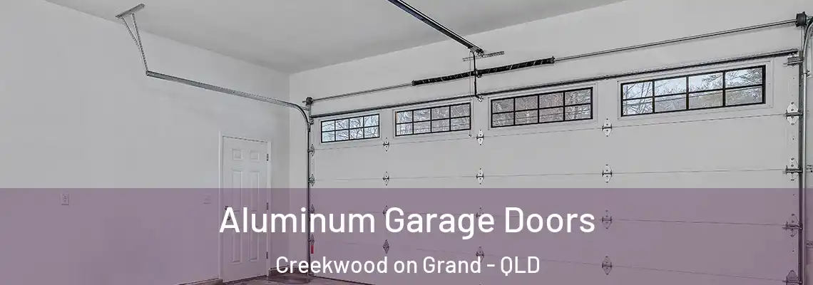 Aluminum Garage Doors Creekwood on Grand - QLD