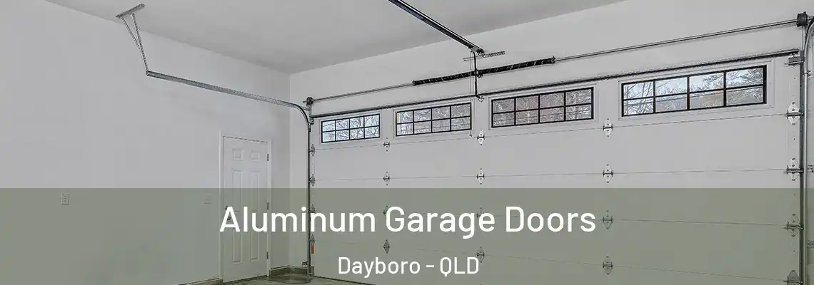 Aluminum Garage Doors Dayboro - QLD