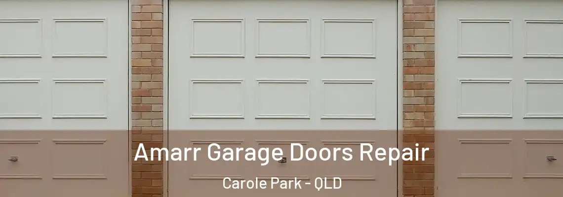 Amarr Garage Doors Repair Carole Park - QLD