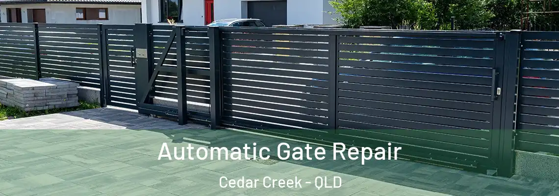Automatic Gate Repair Cedar Creek - QLD
