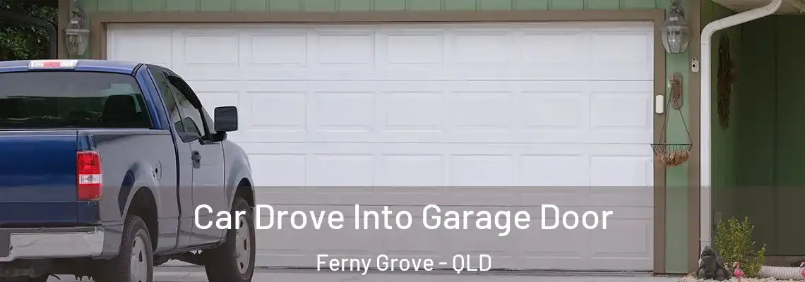  Car Drove Into Garage Door Ferny Grove - QLD