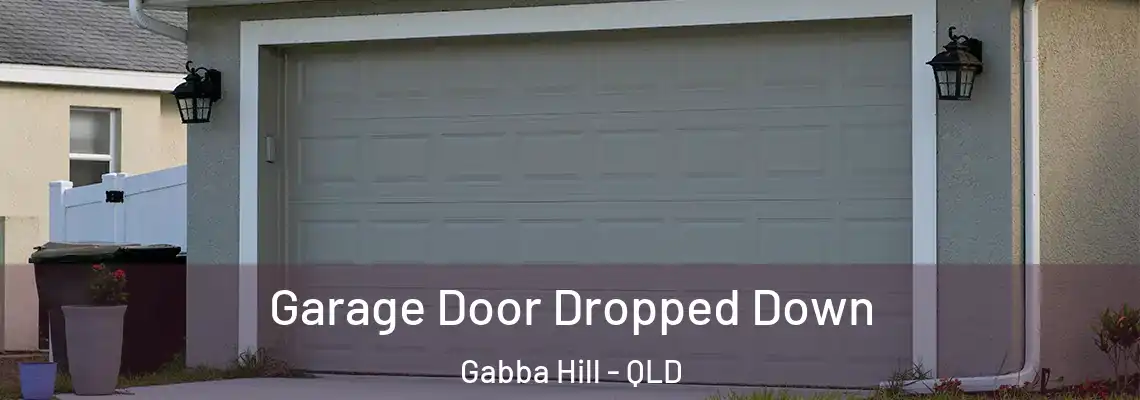 Garage Door Dropped Down Gabba Hill - QLD