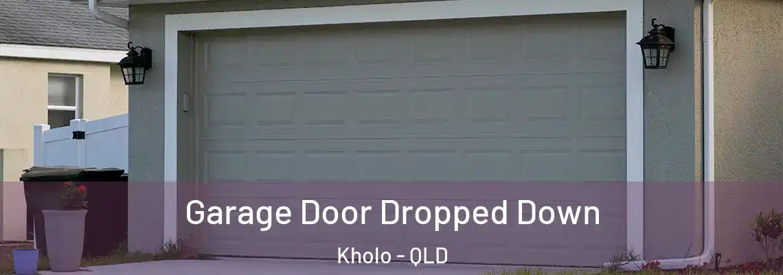  Garage Door Dropped Down Kholo - QLD