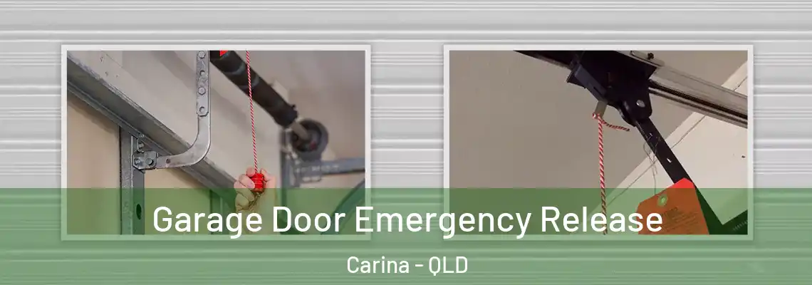  Garage Door Emergency Release Carina - QLD