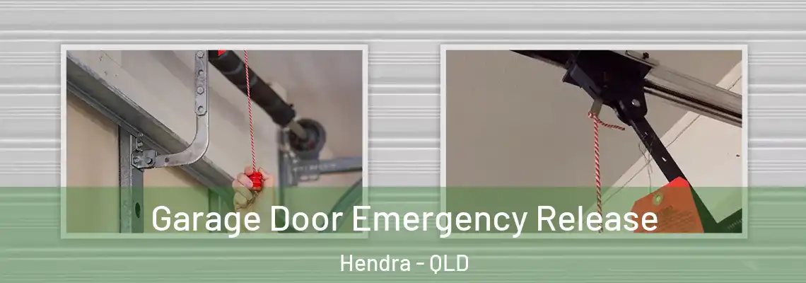 Garage Door Emergency Release Hendra - QLD