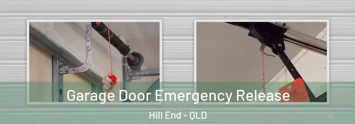 Garage Door Emergency Release Hill End - QLD