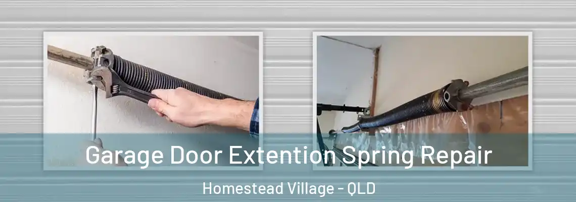 Garage Door Extention Spring Repair Homestead Village - QLD