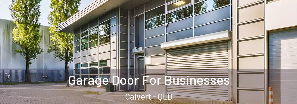 Garage Door For Businesses Calvert - QLD