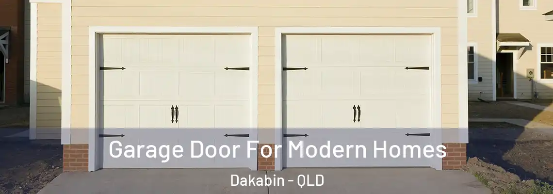 Garage Door For Modern Homes Dakabin - QLD