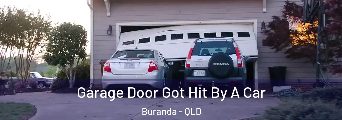 Garage Door Got Hit By A Car Buranda - QLD