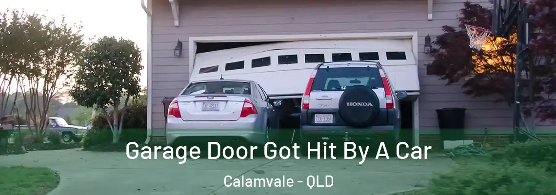  Garage Door Got Hit By A Car Calamvale - QLD