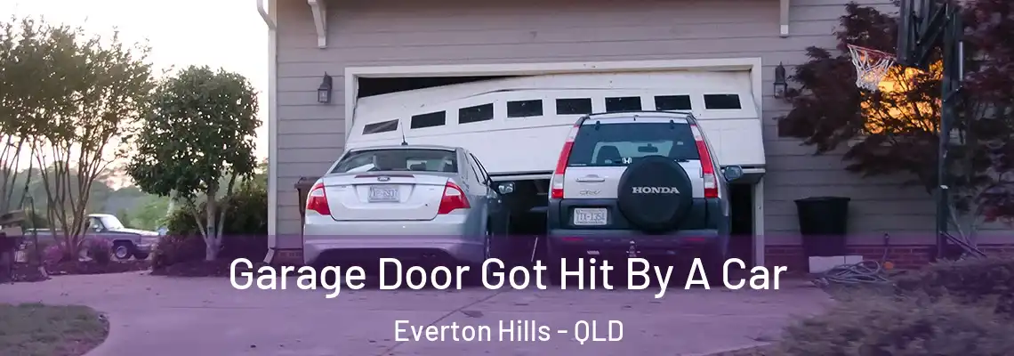 Garage Door Got Hit By A Car Everton Hills - QLD