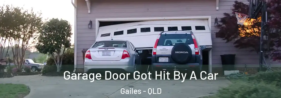 Garage Door Got Hit By A Car Gailes - QLD