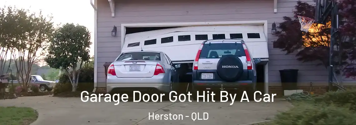 Garage Door Got Hit By A Car Herston - QLD