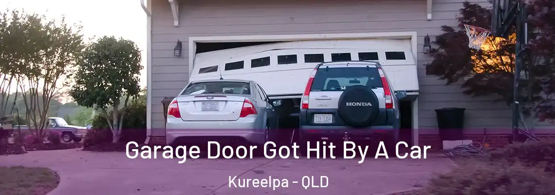  Garage Door Got Hit By A Car Kureelpa - QLD