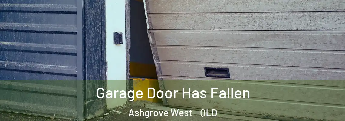  Garage Door Has Fallen Ashgrove West - QLD