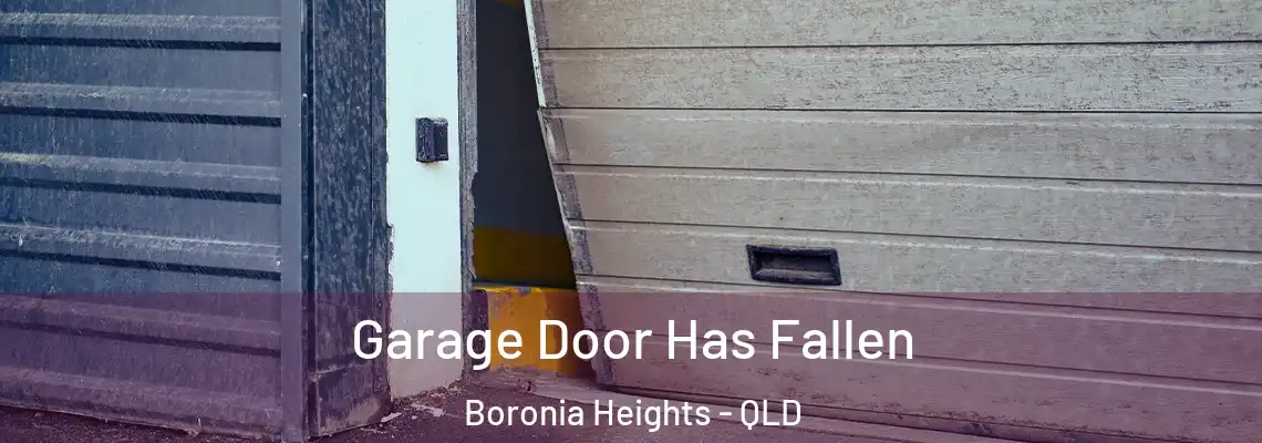 Garage Door Has Fallen Boronia Heights - QLD