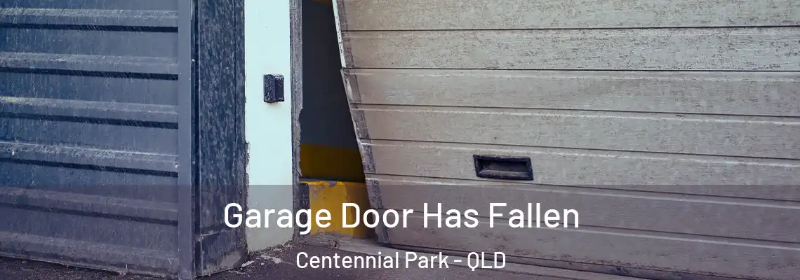 Garage Door Has Fallen Centennial Park - QLD
