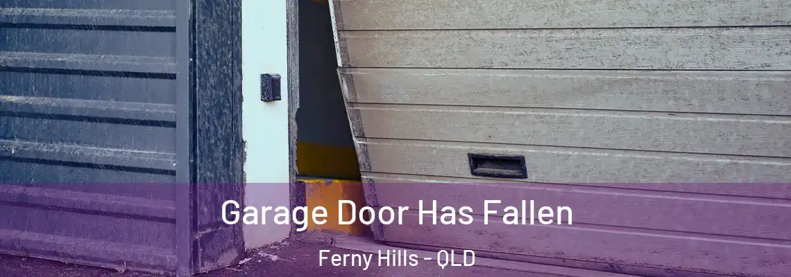 Garage Door Has Fallen Ferny Hills - QLD