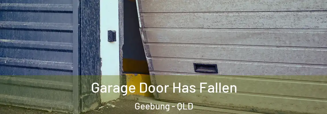  Garage Door Has Fallen Geebung - QLD