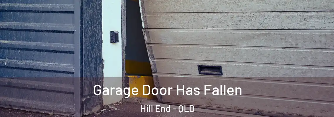  Garage Door Has Fallen Hill End - QLD