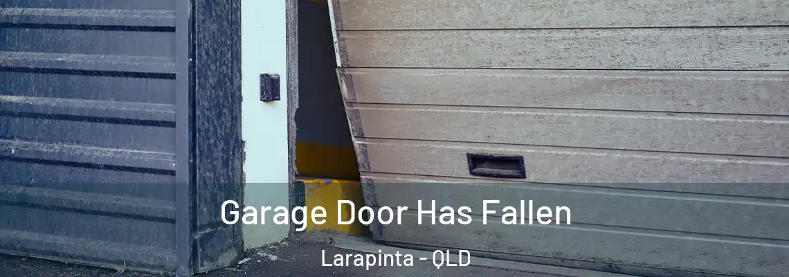 Garage Door Has Fallen Larapinta - QLD