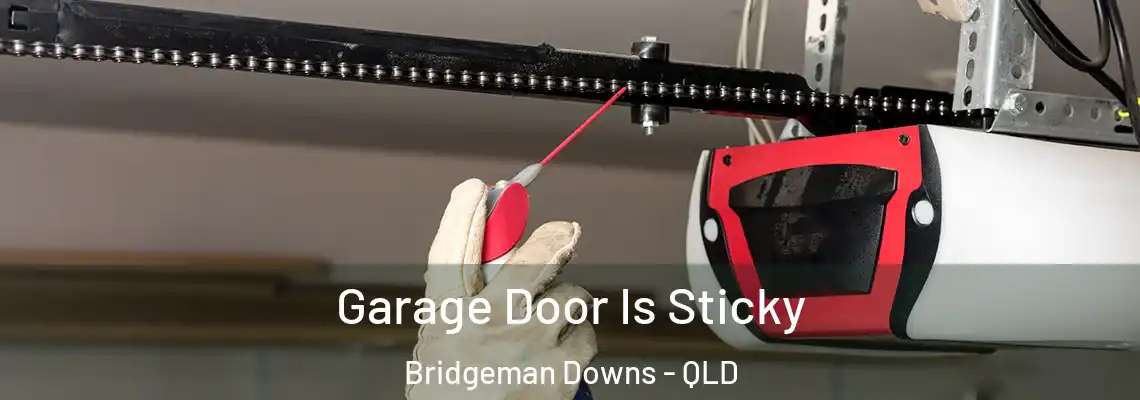 Garage Door Is Sticky Bridgeman Downs - QLD