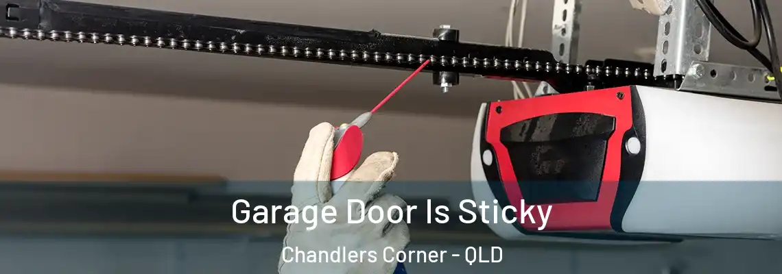  Garage Door Is Sticky Chandlers Corner - QLD