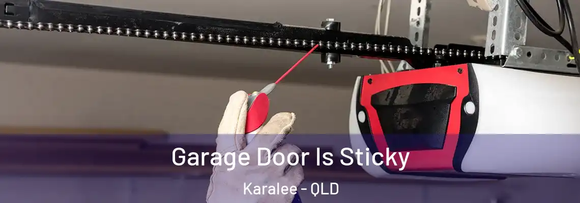  Garage Door Is Sticky Karalee - QLD