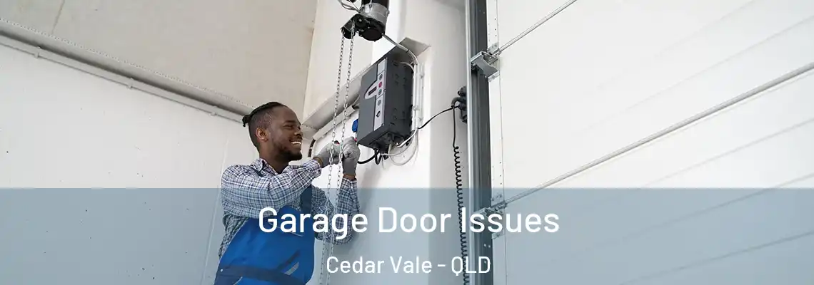  Garage Door Issues Cedar Vale - QLD