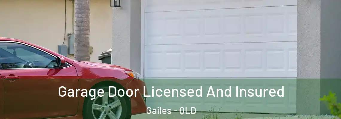  Garage Door Licensed And Insured Gailes - QLD