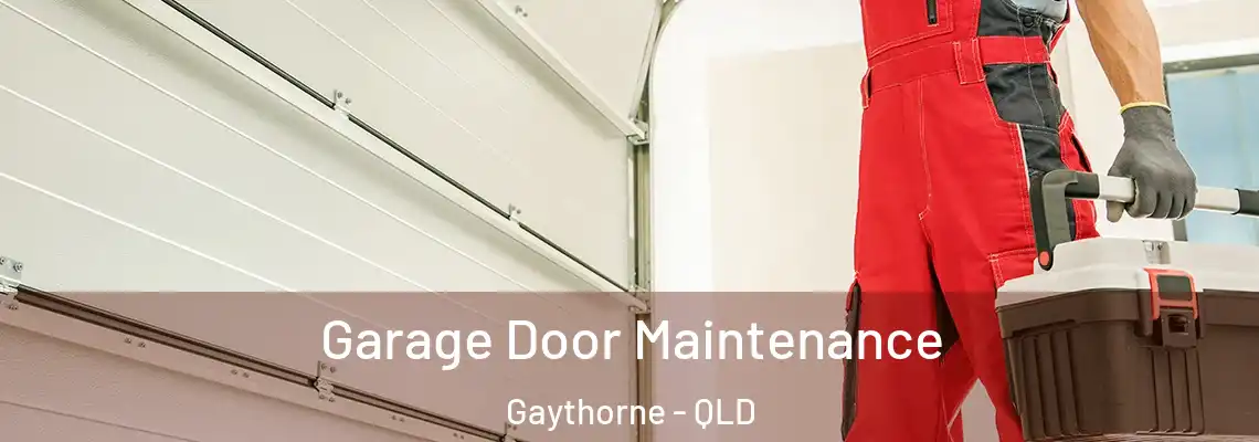 Garage Door Maintenance Gaythorne - QLD