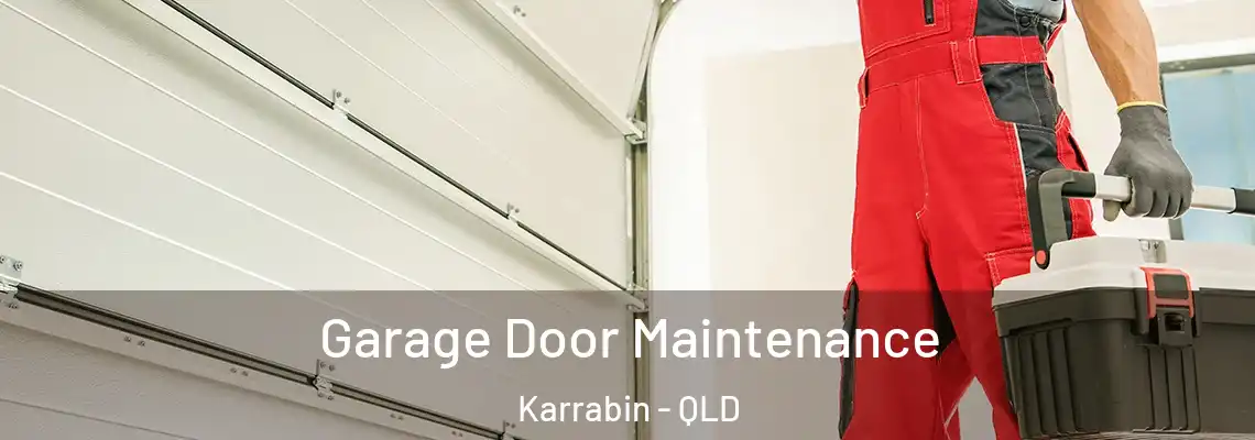Garage Door Maintenance Karrabin - QLD
