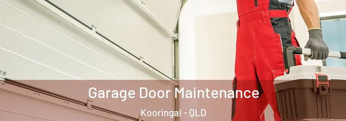 Garage Door Maintenance Kooringal - QLD
