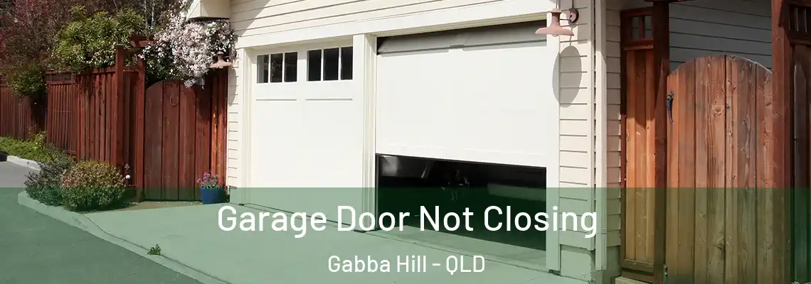  Garage Door Not Closing Gabba Hill - QLD
