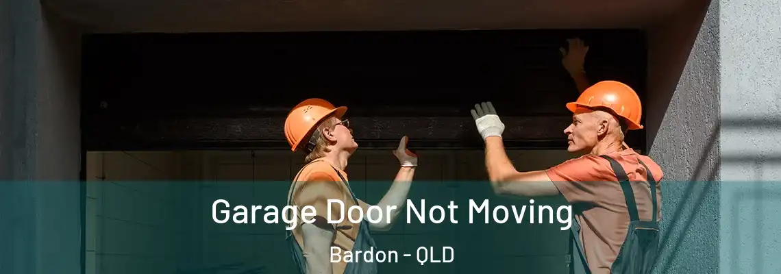 Garage Door Not Moving Bardon - QLD