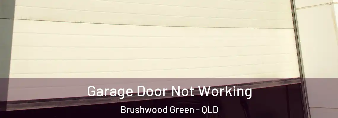 Garage Door Not Working Brushwood Green - QLD