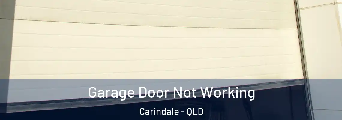 Garage Door Not Working Carindale - QLD