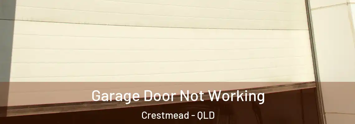 Garage Door Not Working Crestmead - QLD