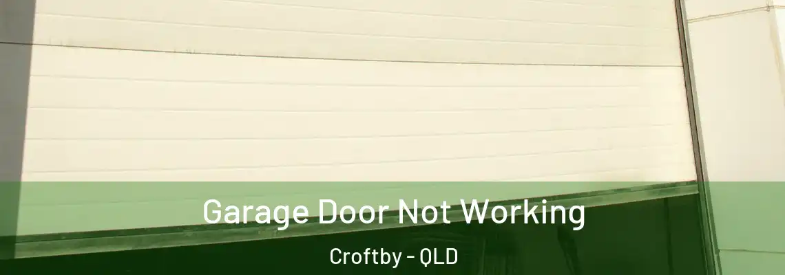 Garage Door Not Working Croftby - QLD
