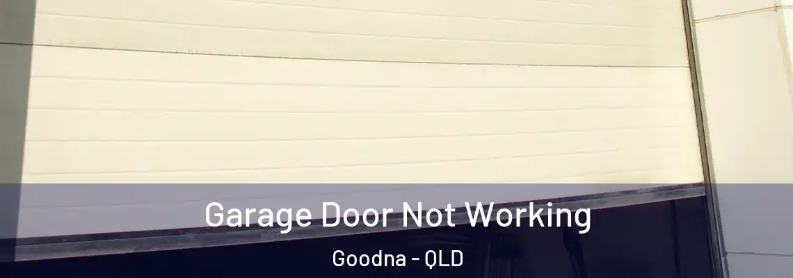 Garage Door Not Working Goodna - QLD