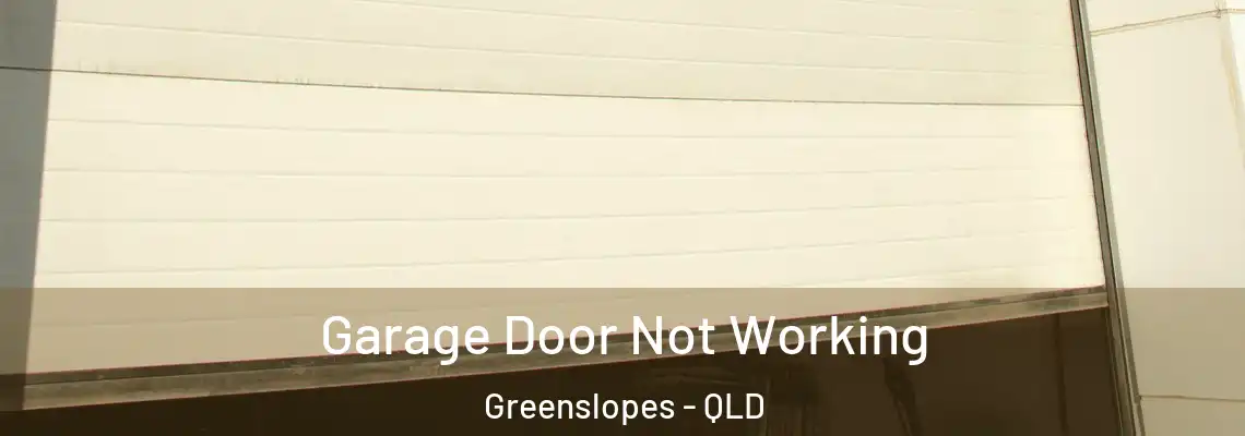 Garage Door Not Working Greenslopes - QLD