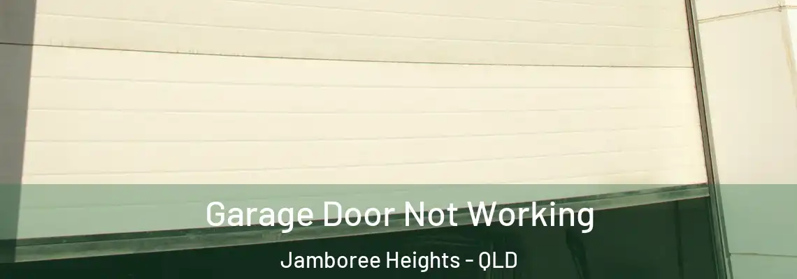 Garage Door Not Working Jamboree Heights - QLD