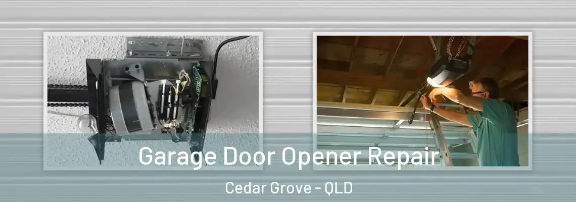 Garage Door Opener Repair Cedar Grove - QLD