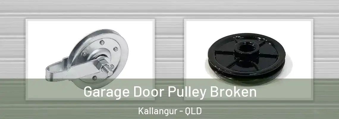 Garage Door Pulley Broken Kallangur - QLD