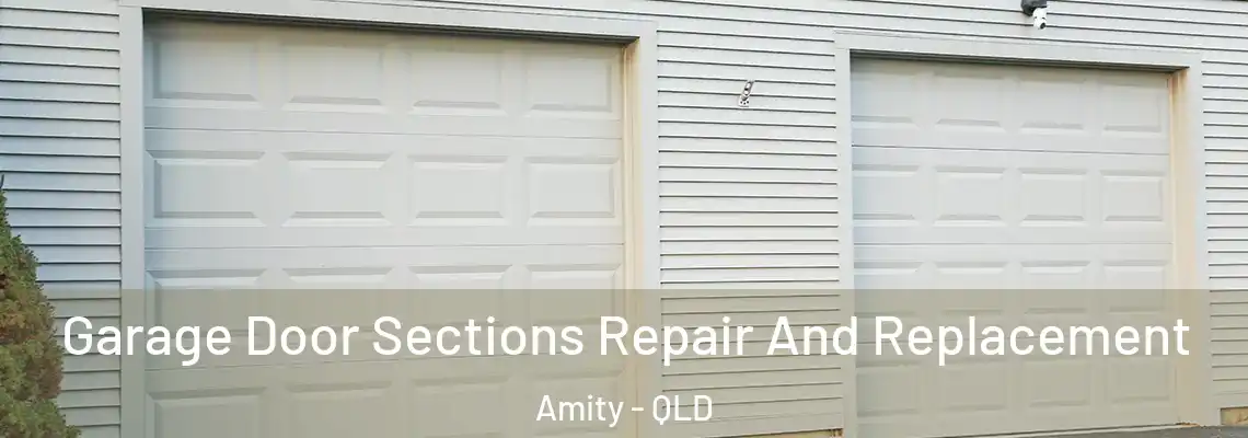 Garage Door Sections Repair And Replacement Amity - QLD