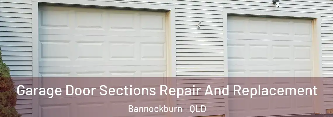 Garage Door Sections Repair And Replacement Bannockburn - QLD