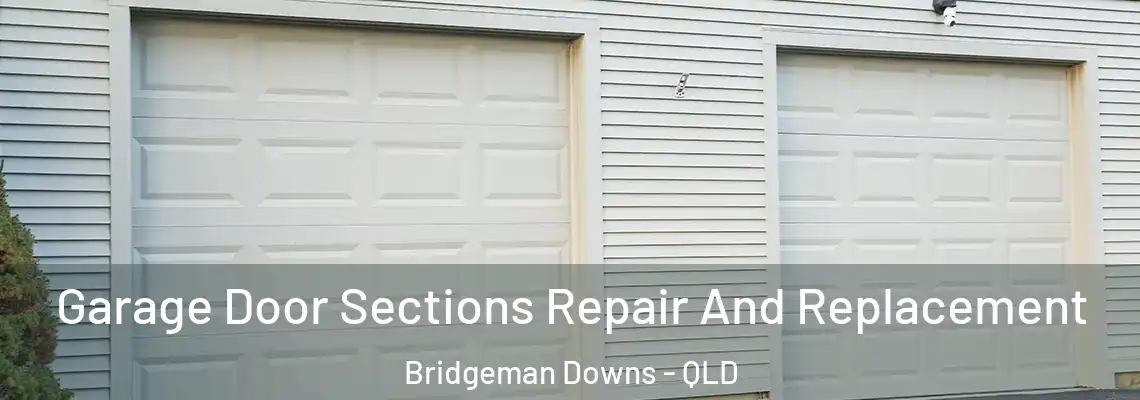 Garage Door Sections Repair And Replacement Bridgeman Downs - QLD